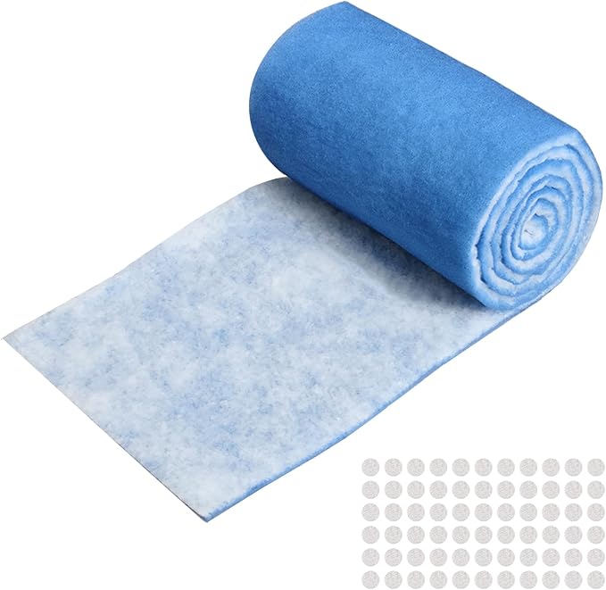 Air Vent Filters Roll, MERV 8 Triple Filtration Vent Filter Material by SUCOHANS