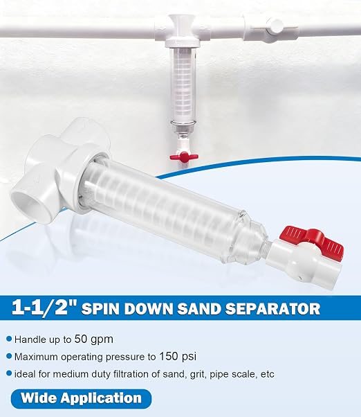 1-1/2" Spin Down Sand Separator - Image 2