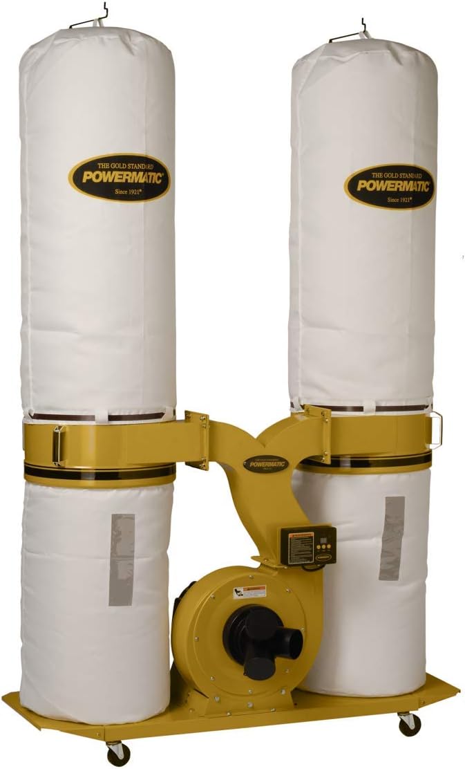 Powermatic TurboCone Dust Collector, 30-Micron Bag Filter, 3 HP, 230V 1Ph by Powermatic