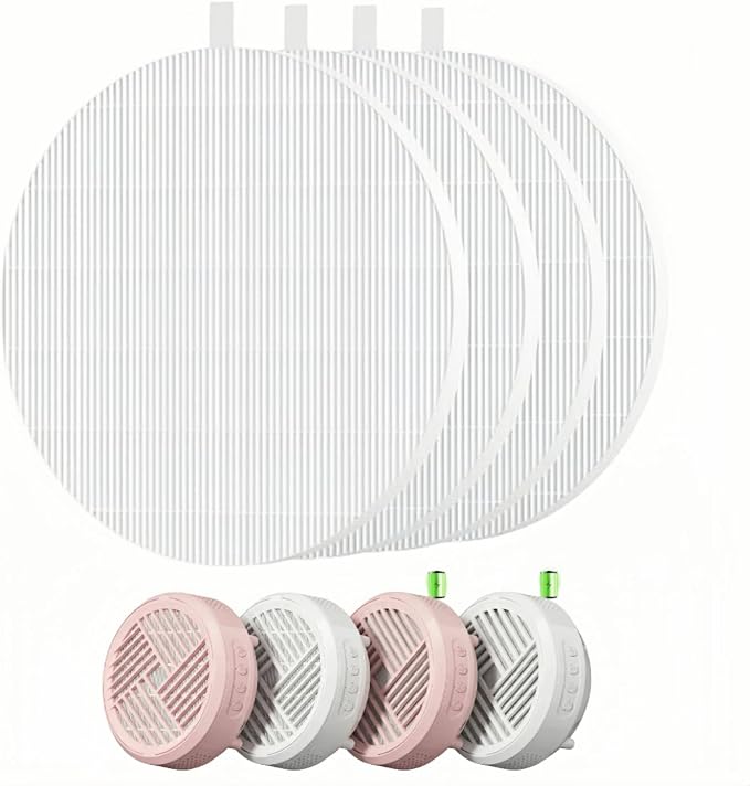 4 Pack Nail Dust Collector Replacement Filter, Compatible by yuyiqi