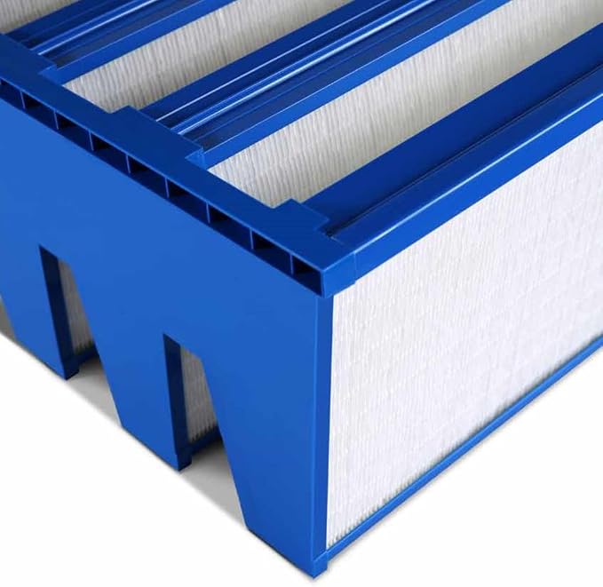 Mini Pleat Rigid Microglass V-Bank Air Filter 24x24x12 – MERV 14 ASHRAE 52.2 - Image 2