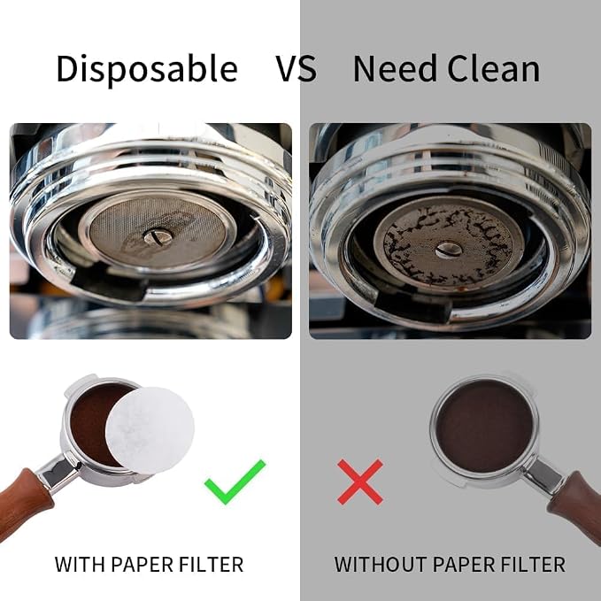 watchget 58mm Espresso Paper Filters - Image 2