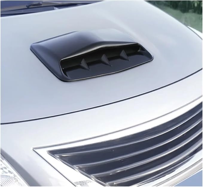 Universal Car Hood Scoop Air Flow Intake Decorative Turbo Bonnet Vent Cover - Image 7