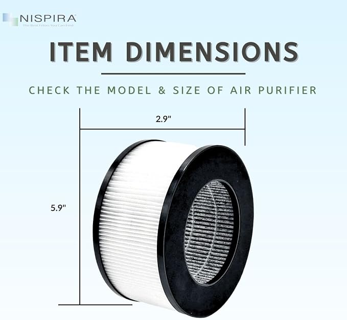 Nispira True HEPA Replacement Filter - Image 2