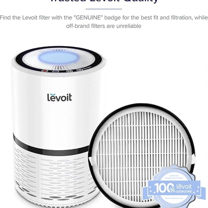 Levoit LV-H132 Air Purifier Genuine Replacement Filter, AHAM VERIFIDE, - Image 5