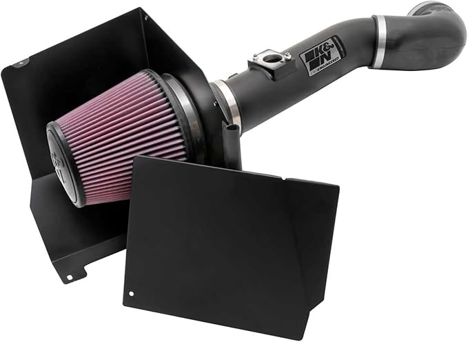 K&N Cold Air Intake System: High-Flow Air Filter, Increase Performance & by KNEngineeringInc