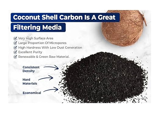 Granular Activated Carbon – 5 LBS | Coconut Shell GAC Media 12×40 Mesh - Image 3