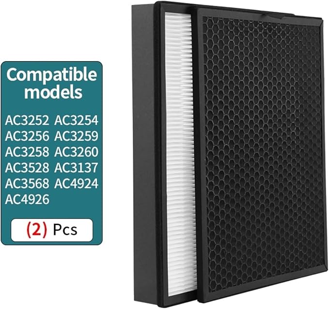 FY3432 FY3433 Replacement True HEPA Activated Carbon Filter，Compatible - Image 2