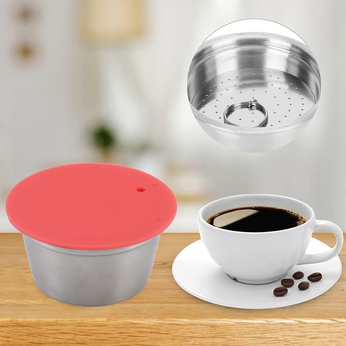 Reusable Coffee Capsule, Stainless Steel Coffee Filter Cup Set, Coffee Capsule - Image 5