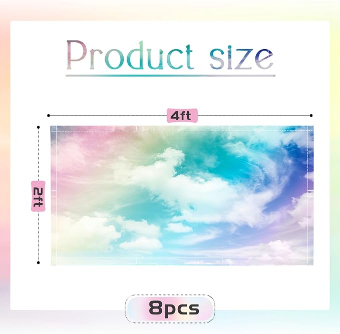 Patelai 8 Pack Fluorescent Light Covers - Image 2