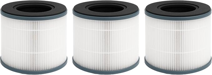 Nispira AP-T10 AP-T10FL 3-In-1 Activated Carbon True HEPA Filter Replacement by Nispira