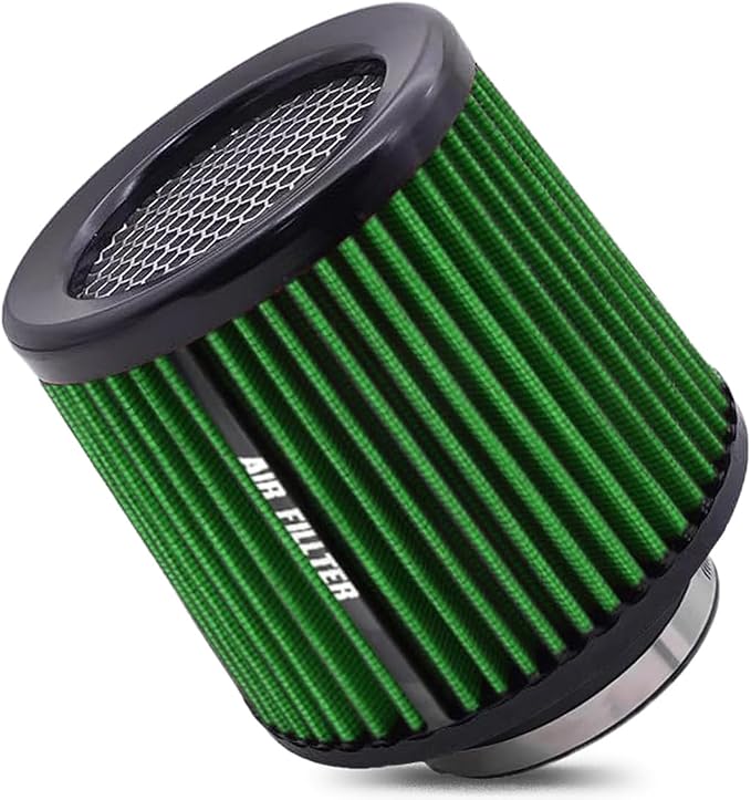 Universal 3 Inch 76mm Air Intake Filter Replacement Cone Air Filters Quality by MUGERACING