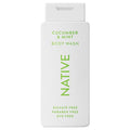 Native Body Wash Contains Naturally Derived Ingredients | For Women & Men, Sulfate, Paraben, & Dye Free Leaving Skin Soft and Hydrated | Cucumber & Mint 18 oz