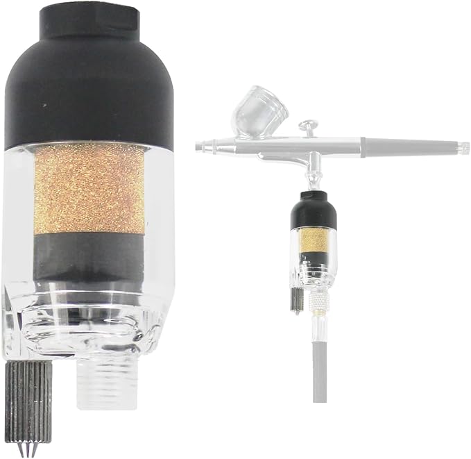 HUBEST Airbrush Filter in-Line Mini Air Filter Water Separator Water Trap by HUBEST