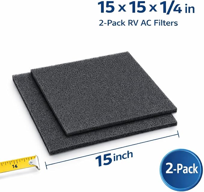RV AC Foam Filter Compatible - Image 3