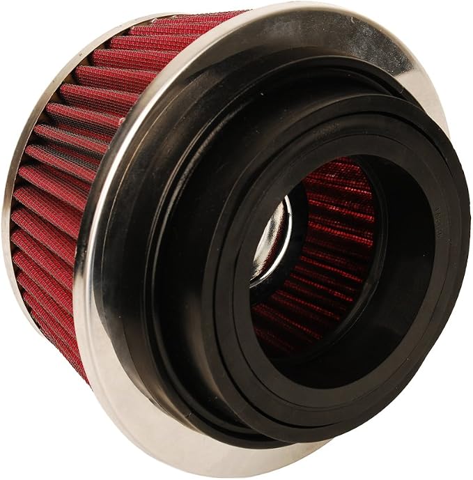 HIFROM 8161 Universal Clamp-On Air Filter Black Small Round Reverse Tapered fit - Image 7