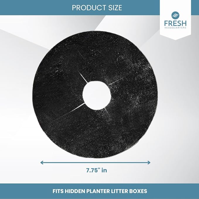 4-Pack Activated Carbon Filter for Cat Litter Box - Image 4
