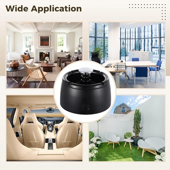 Ashtray Smokeless, Purifier Air Ion Negative - Image 8