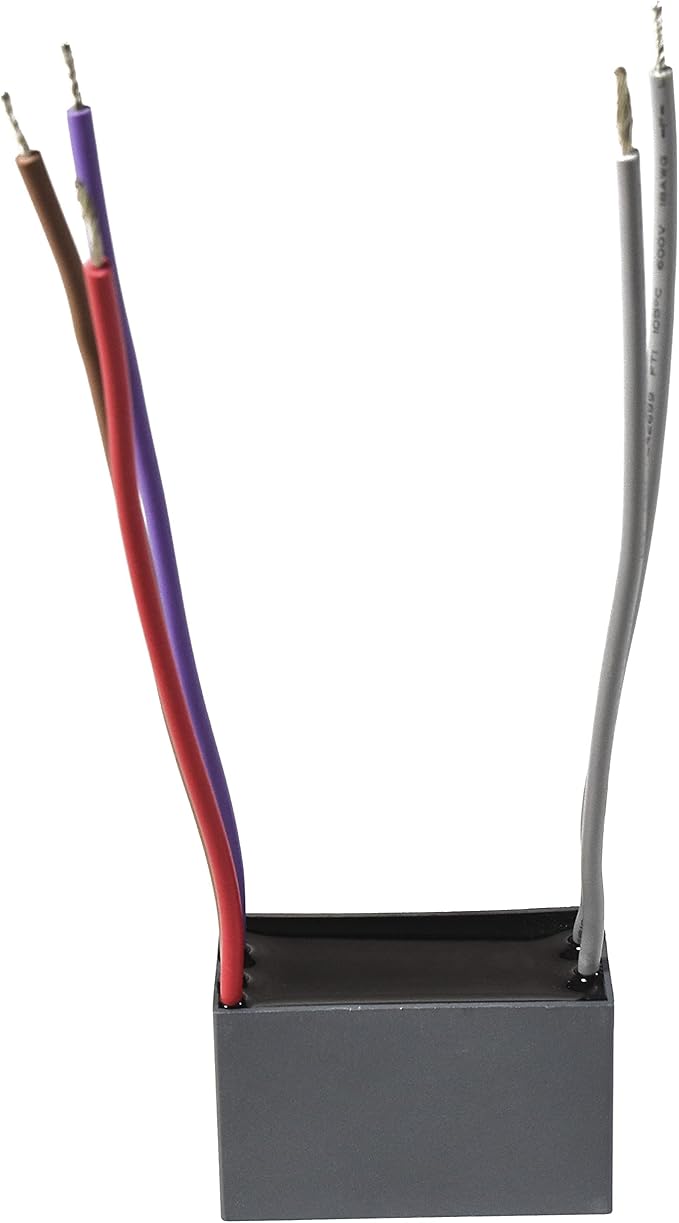 HQRP Capacitor Compatible with Harbor Breeze Ceiling Fan 4.5uf+5uf+6uf 5-Wire - Image 7