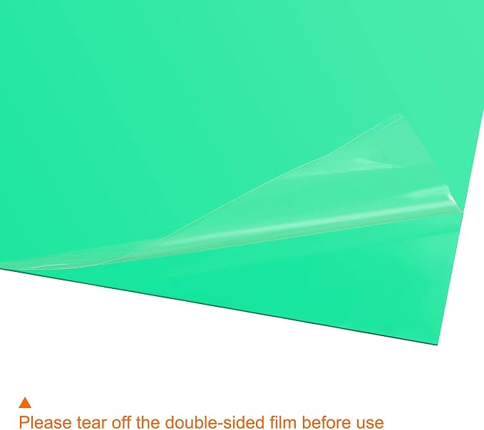 uxcell 4Pcs A4 Gel Light Lighting Filter Overlay Transparent Color Correction - Image 3