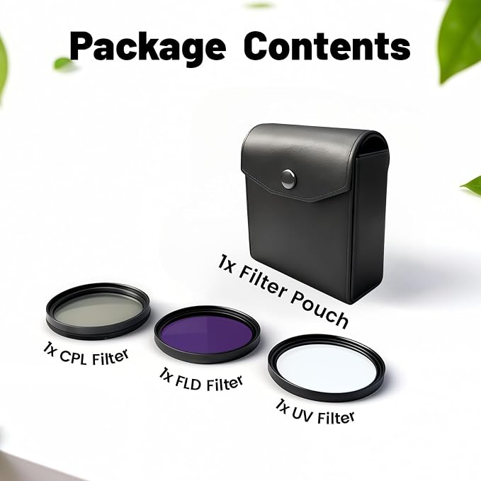 67mm UV/CPL/FLD Lens Filter Kit - Image 2