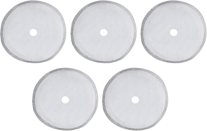 5Pcs Stainless Steel Coffee Mesh Filter, Portable Reusable Cofffe Pot Mesh - Image 6