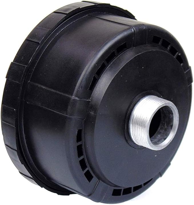 1"BSP 33mm Air Compressor Silencer Filter, Metal Intake Filter Sound Muffler by ZLYY