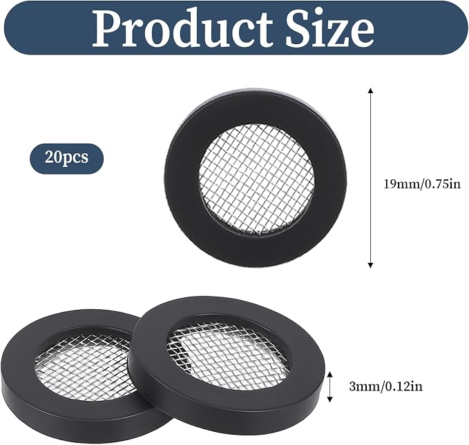 20 Pack Shower Head Filter Gasket 3/4" Shower Head Washer Gasket - Image 4