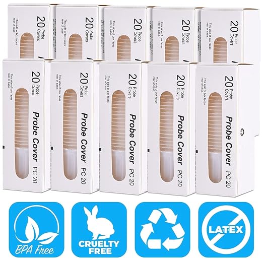 200X Ear Thermometer Probe Covers Lens Filters Refill Caps - Image 7