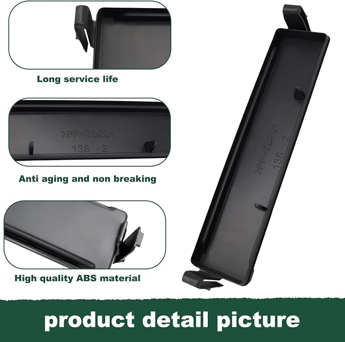 AC Cabin Air Filter Plate Cover Door Panel Fit - Image 2