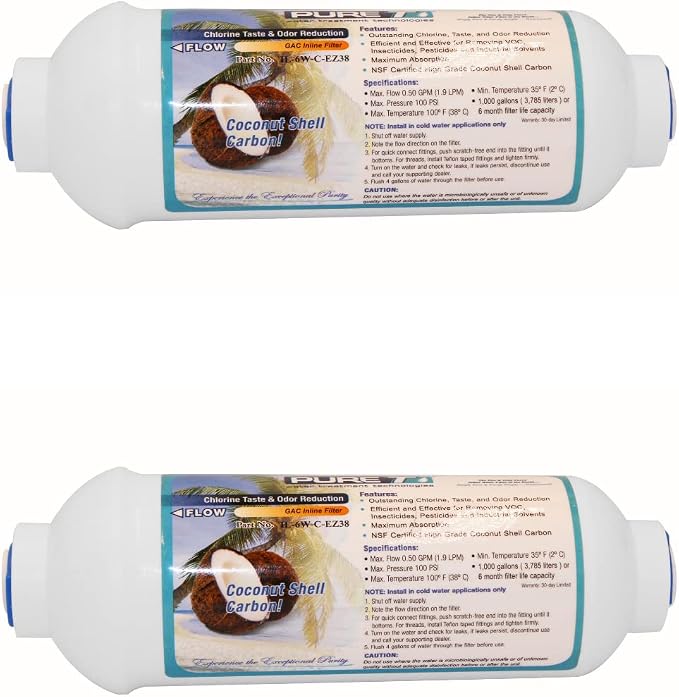 PureT IL-6W-C-EZ38-2, Lifetime of 1 Year or 700 Gallons by PureT