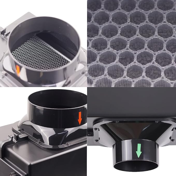 Air Purification Box Filter, HEPA Activated Carbon Filter, HVAC System Heating - Image 5