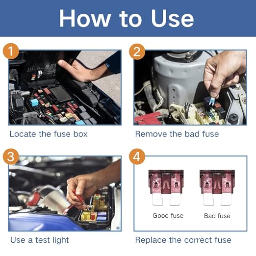 ZIPCCI Car Fuses Assortment Kit, Auto Accessories - Image 4