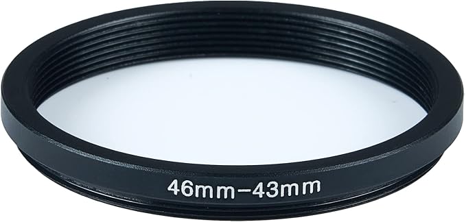 46mm to 43mm Step-Down Ring Filter Adapter - Image 2