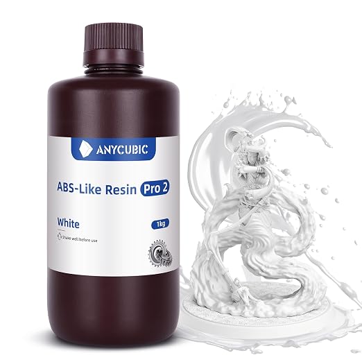 ANYCUBIC ABS-Like Resin Pro 2, Upgraded 8K 3D Printer Resin by ANYCUBIC