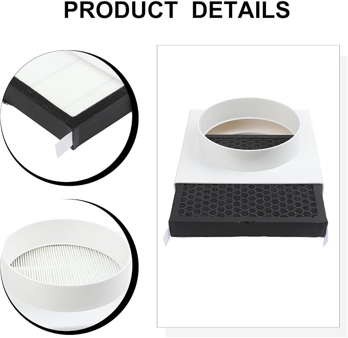Duct Air Filter With High‑Efficiency HEPA And Activated Carbon Composite - Image 2