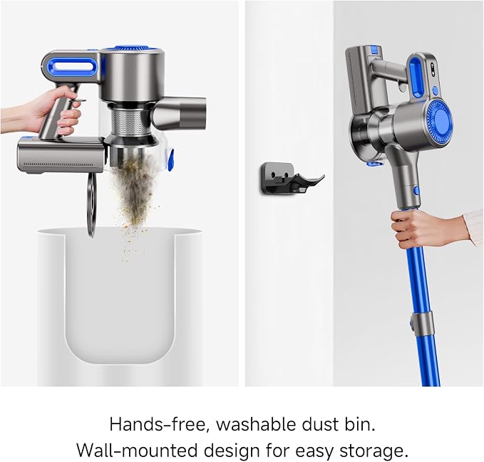 Cordless Vacuum Cleaner for Home, Powerful Stick Vacuum - Image 8
