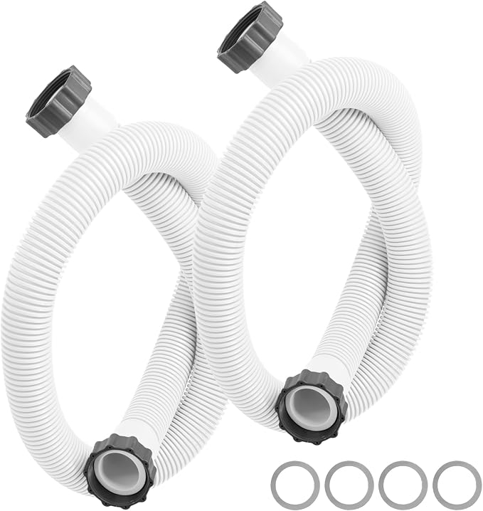 2-Pack 1.5 Inch Pool Pump Hose Replacement by Unknown