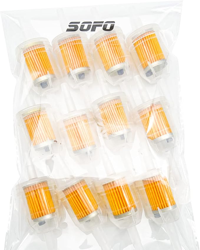 SOFO 12 Pack Inline Fuel Filters 1/4 Inch x 5/16 Inch - Image 7