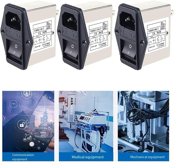 IEC Power Filter, Inlet Power Socket, IEC Socket Power Filter - Image 5