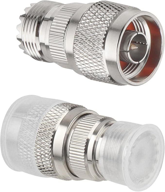 4 Pack N Male to UHF Female SO-239 Connector Adapter N Connector to PL-259 - Image 6