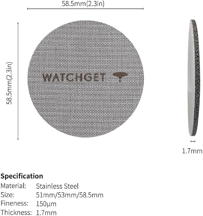 watchget 58.35 Espresso Puck Screen - Image 2