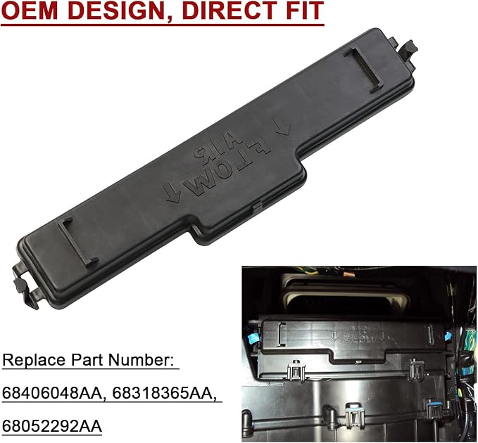 68406048AA Cabin Air Filter and Filter Access Door - Image 5