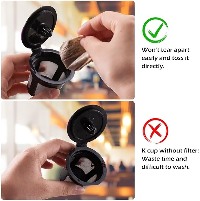 Disposable Paper Coffee Filters, Keurig K Cup Paper Filters - Image 5