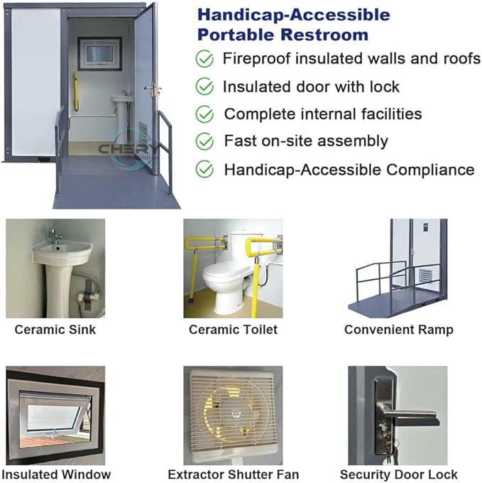 Outdoor Portable Restroom, Mobile Toilet