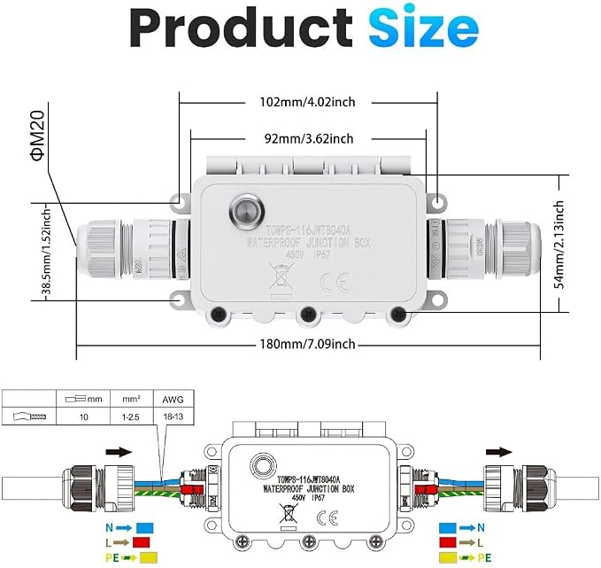 16A Outdoor Waterproof Control Pool Filters Garden Pumps - Image 5