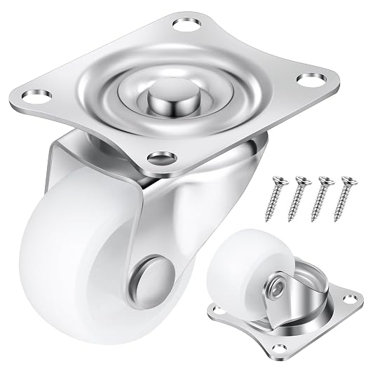 Maitys 1 Pcs 1" Swivel Profile Casters Wheels by Maitys