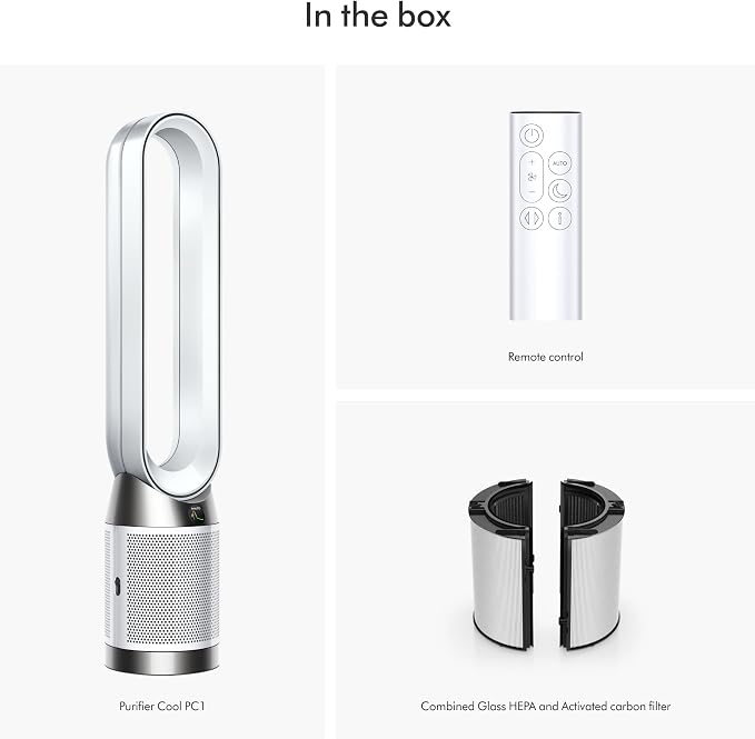 Dyson Purifier Cool PC1, HEPA Air Purifier Tower Fan, App and remote controlled - Image 5