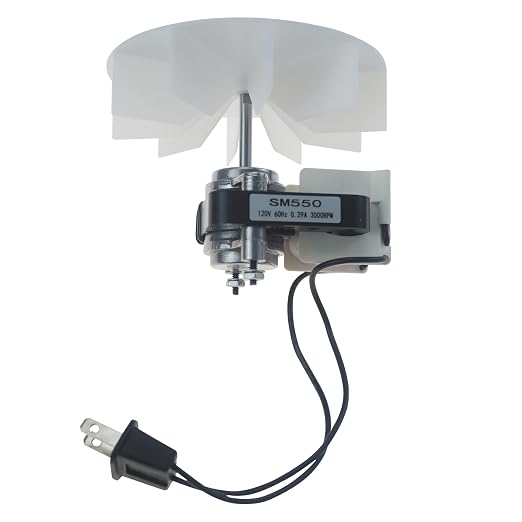Universal Bathroom Fan Motor Kit SM550 Fan Motor - Image 6