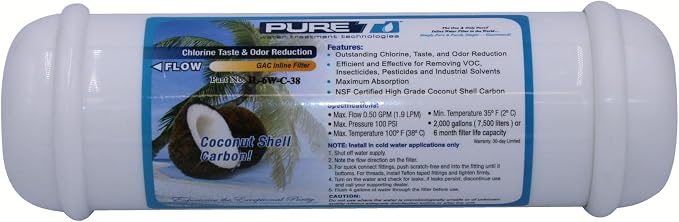 PureT IL-6W-C-38, Lifetime of 1 Year or 700 Gallons by PureT